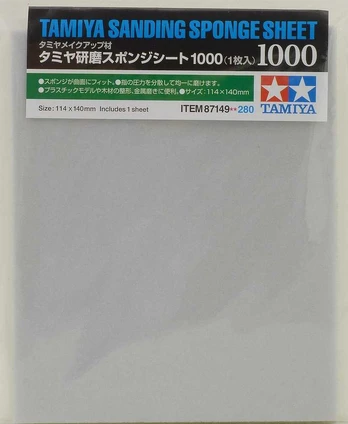 Tamiya - Švitrinis kempinės lapas - 1000, 87149