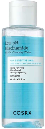 COSRX Low pH Niacinamido micelinis valomasis vanduo 100 ml