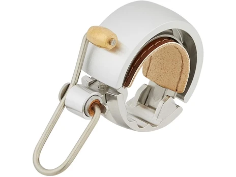 Knog Oi Luxe varpas, mini, sidabrinis