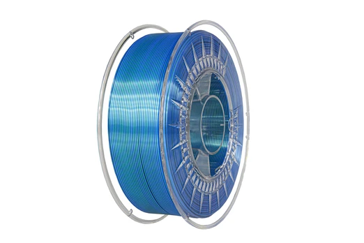 3D plastikas Devil Design Silk Dual 1.75mm 1kg - Cold Žalias / Mėlyna