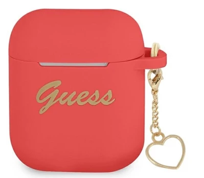 Dėklas Guess GUA2LSCHSR AirPods Raudonas