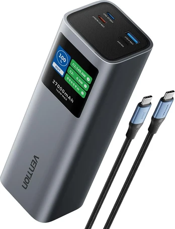 POWER BANK USB 27000MAH 140W/FKEH0 VENTION