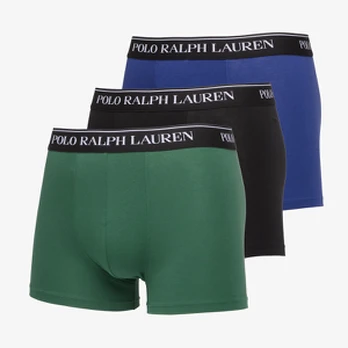 Bokserki Ralph Lauren Classic Trunk 3-Pack Black - Dydis L (714830299222 Šortai)