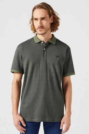 Polo marškinėliai vyrams Wrangler, žali