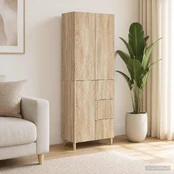 Spintelė 2 pcs 66 x 34,5 x 90 cm Apdirbta mediena kaina