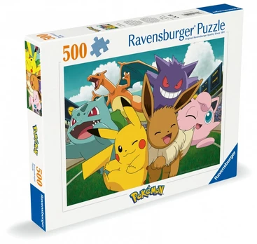 Puzzle 500 pieces Pokemon Classic