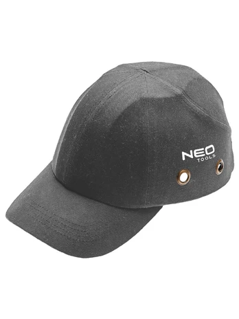 Neo Sustiprinta beisbolo kepurė, pilka, CE