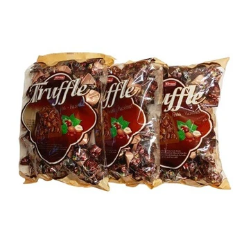 Triufelių ir riešutų saldainiai Elvan, 3 kg