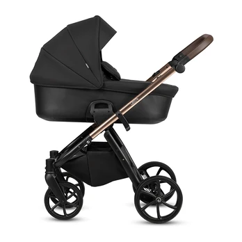 Tutis Leo 3+ Black 201 Vežimėlis 2 in 1