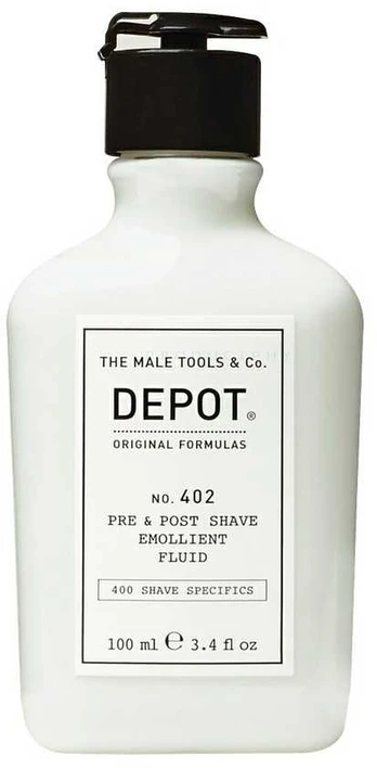 Depot, 400 Shave Specifics No. 402, Essential Oils, Soothing, Pre & Post Shaving Fluid, 100 ml