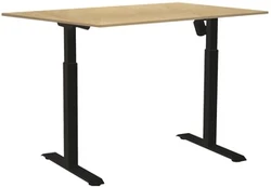 Rašomasis stalas Sun-Flex EasyDesk Adapt I, juodas/medžio