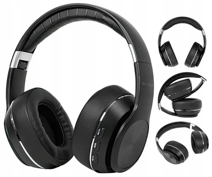 Juodos belaidės ausinės Blow Btx700 Anc Bluetooth 5.3