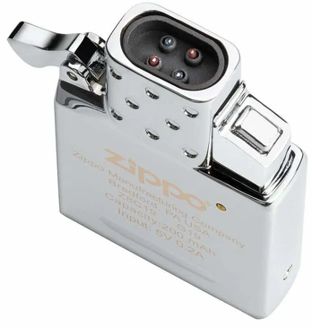 Žiebtuvėlis Zippo Double Beam Arc Lighter Insert 65828, sidabro