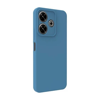 Evelatus Xiaomi Poco M6 Premium Soft Touch silikoninis dėklas Midnight Blue