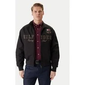 Tommy Hilfiger Bomber striukė Racing MW0MW42565 Juoda Regular Fit