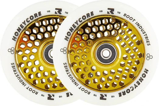 Root Honeycore White 110 mm 2 vnt Pro paspirtuko ratai