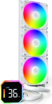 CPU aušintuvas su daugializdžiu lizdu, baltas / „Hyperflow Digital 360“ „Montech“