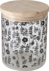 Maisto saugojimo indas Boltze Linga, 0.75 l, skaidri/juoda