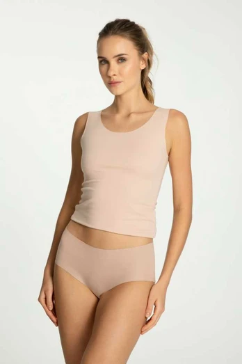 Julimex Kelnaitės Cotton Mood Maxi Smėlio