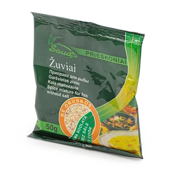 Žuvies prieskoniai be druskos SAUDA, 50 g