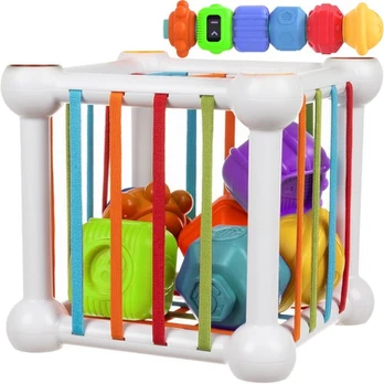 Lavinimo žaislas Kruzzel Magic Cube 20377, 19 cm, įvairių spalvų