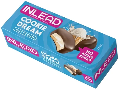 Baltyminis batonėlis INLEAD Cookie Dream 128 g
