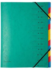 Exacompta 54120E, Multicolour, A4, 240 mm, 320 mm, 220 g kaina