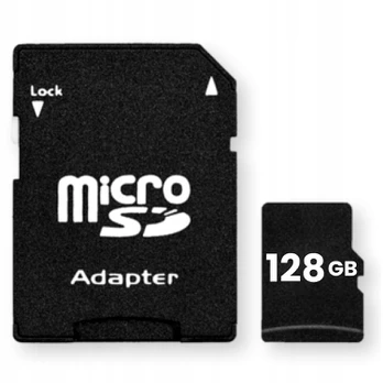 Spreest MICROSD 128 GB SDXC atminties kortelė su SD adapteriu, C10 U1