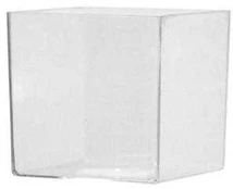Multi Cube 55x55x55 mm Medium PS Klar,100 stk/krt