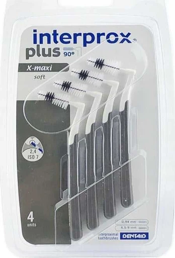 VITIS INTERPROX PLUS PHD 2.6 pilki dantų šepetėliai, 4 vnt.