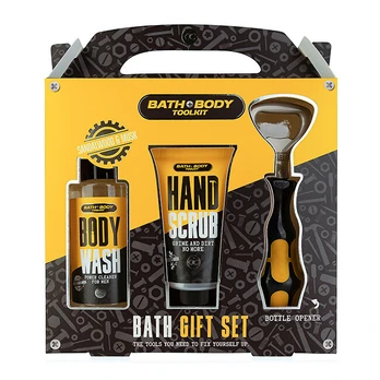 Accentra Bath and Body Toolkit Gift Set with Bottle Opener Vyrams