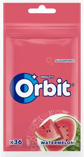 Orbit Watermelon pouch 36 gab.