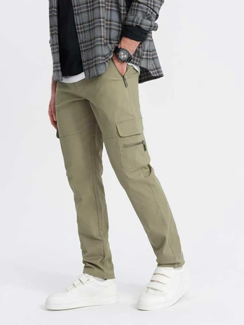 men's pants olive