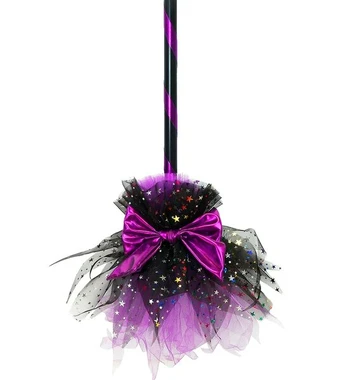 Raganos šluota Widmann, violetinė, 85cm