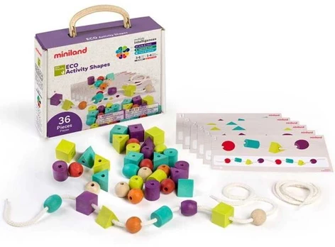 Miniland EKO vėrimo rinkinys