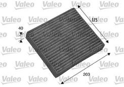 Filtras, salono oras VALEO 698802