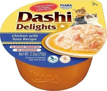 INABA Cat Dashi Delights Chicken and Tuna 70 g