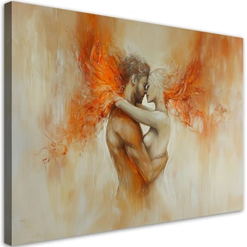 Paveikslas ant drobės, Nude Lovers Beige