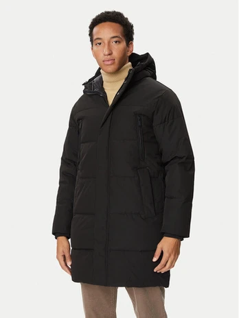 Jack & Jones Žieminė striukė Ebecks 12298859 Juoda Regular Fit