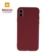 Mocco Ultra Slim Soft Matte 0.3 mm Silicone Case for Samsung Galaxy A21 Dark Red kaina