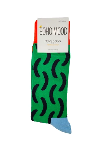 Kojinės vyrams Soho Mood, bananai (d.40-44)