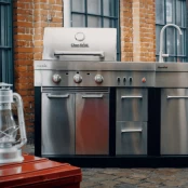 Char-Broil Ultimate 3200 lauko virtuvės modulis kaina