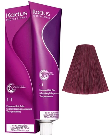 Plaukų dažai Kadus Professional Permanent Color, 5/65, 60 ml