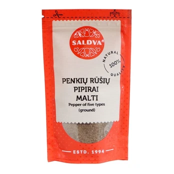 Penkių rūšių pipirų mišinys SALDVA, 25 g