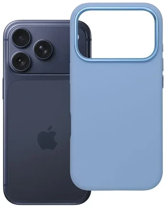 Dėklas Case for iPhone 18 Pro / 17 Pro Forcell F-Protect Frame Premium compatible with Magsafe light mėlynas