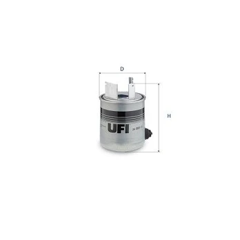 Kuro filtras UFI 24.095.07