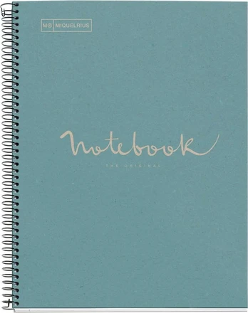 MIQUELRIUS Notebook NB-1 Emotions, A4, ground, 80 kortų., 90g, žalias