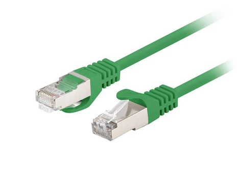 PATCHCORD KAT.6 FTP 0.5M Žalias FLUKE PASSED LANBERG 10-PACK