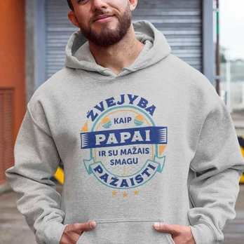 Džemperis "Žvejyba kaip papai"
