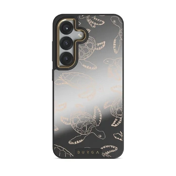 Earth Shell - Samsung Galaxy S25 Case, Elite Mirror (Magnetic) / Gold